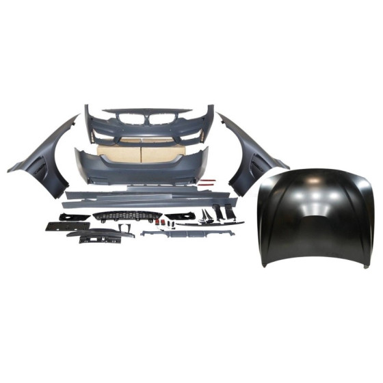 Body Kit BMW F32 F33 Look M4 Completo com Capô