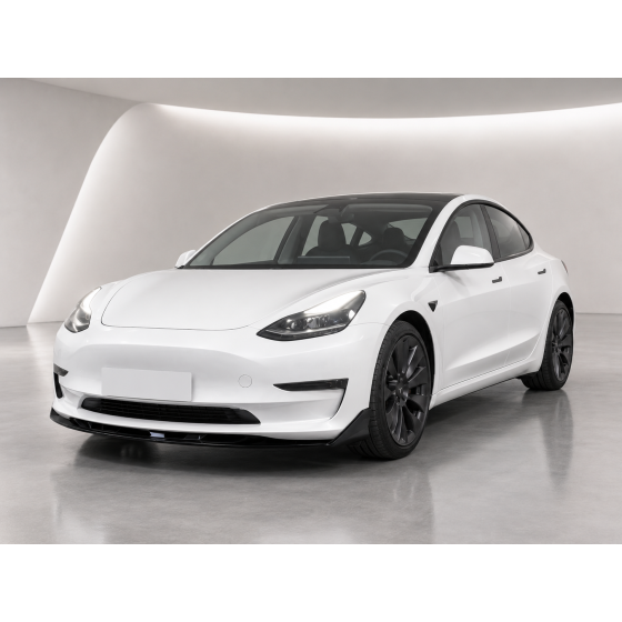 Front Lip Tesla Model 3 2018+ Performance Look Gloss Black