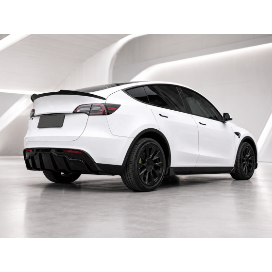 Rear Diffuser Tesla Model Y 2019+ Gloss Black
