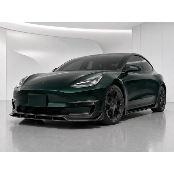 Complete Exterior Kit Tesla Model 3 2017–2023 Black
