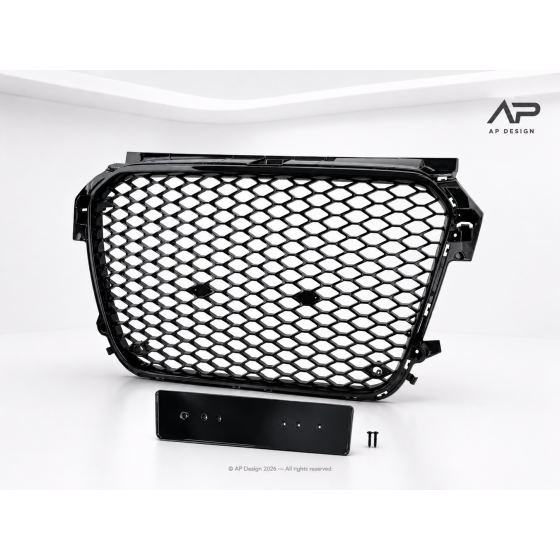 Gloss Black Honeycomb Front...