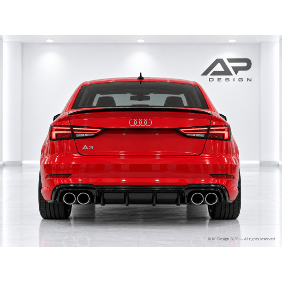 Rear Diffuser Audi A3 8V...