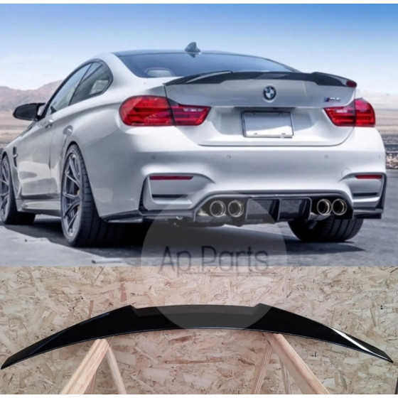 BMW F32 F82 F36 Rear Spoiler Look M4 Gloss black