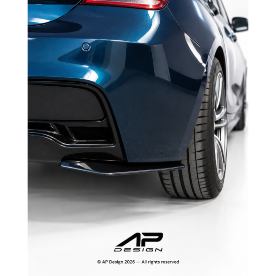 Rear Bumper Blades BMW E81...