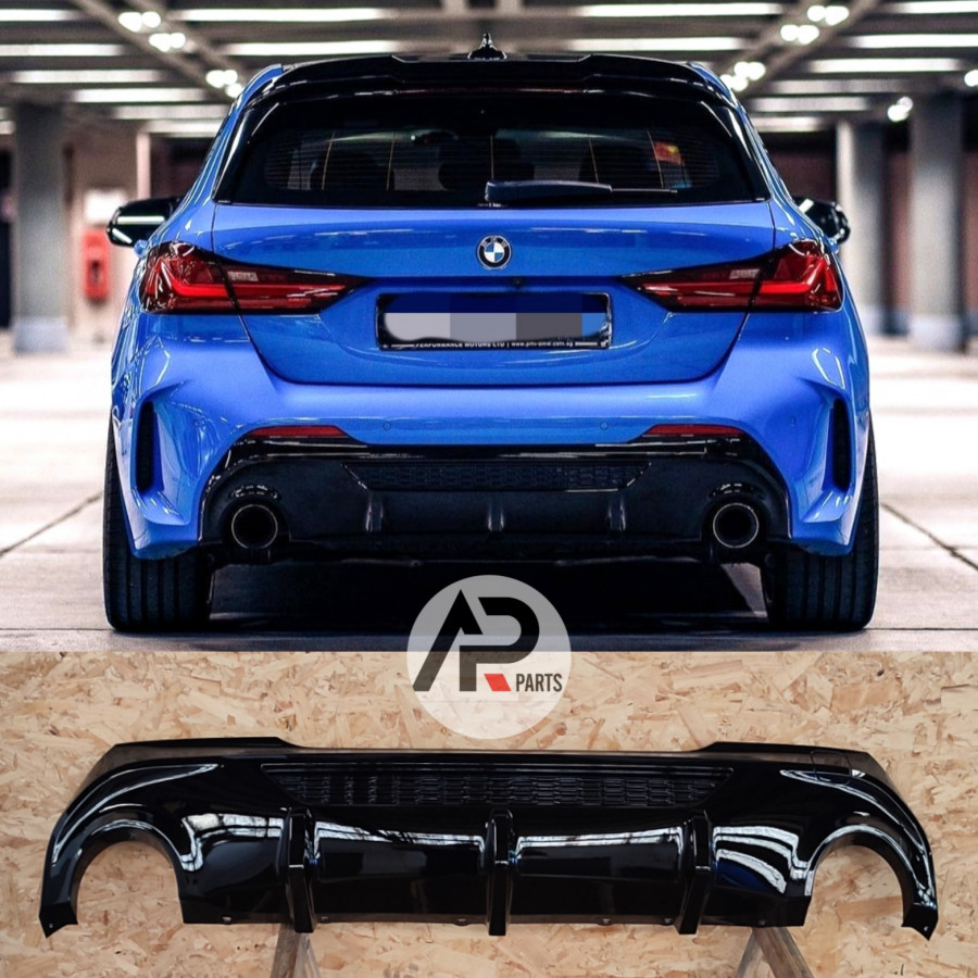 BMW F40 Rear Diffuser Mperformance gloss black