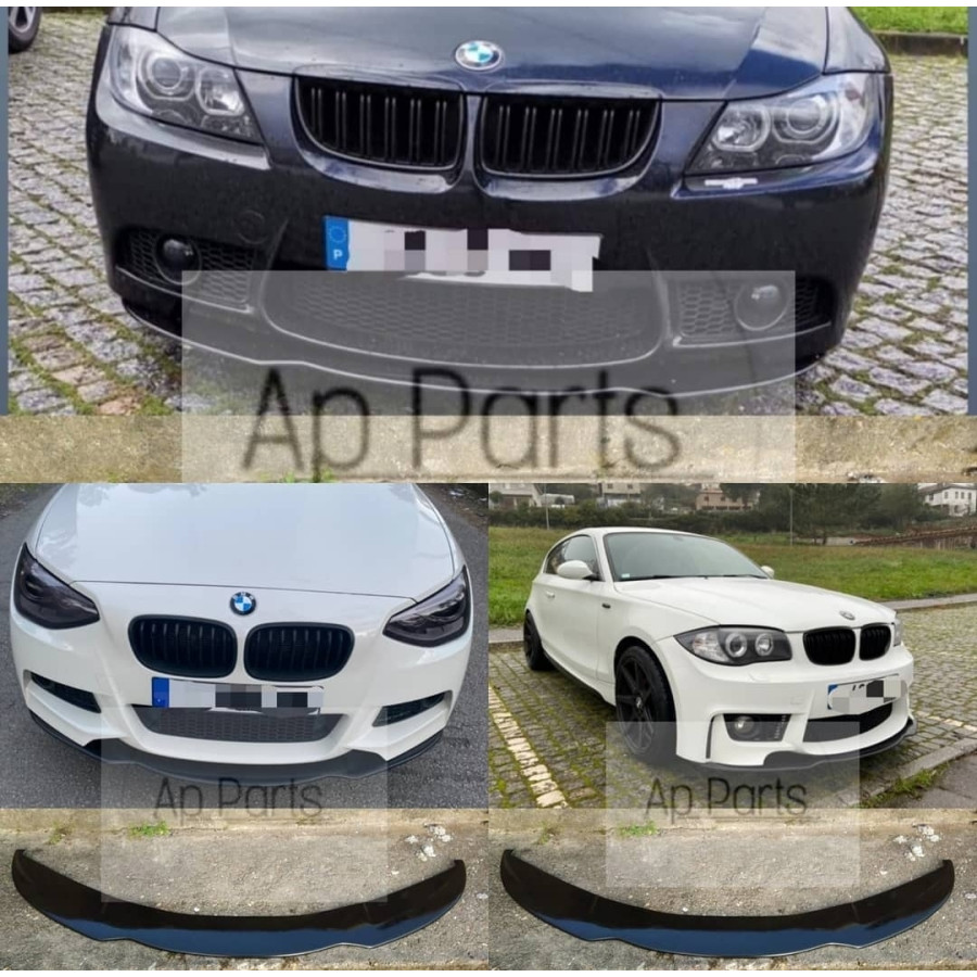 BMW Front Lip universal Gloss black