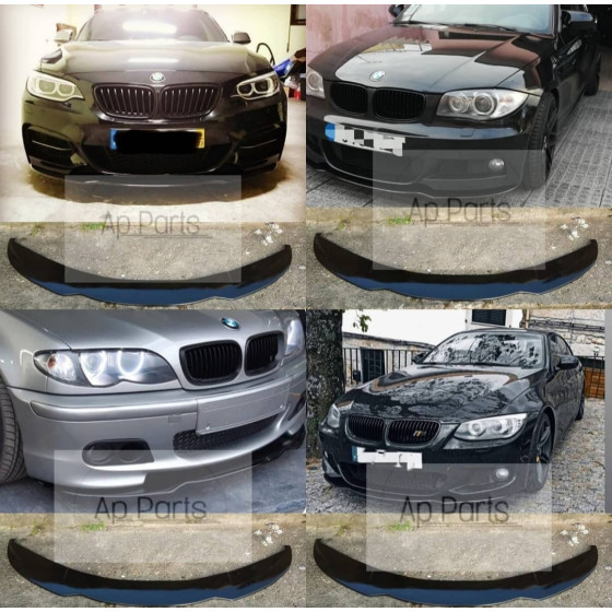 BMW Front Lip universal Gloss black