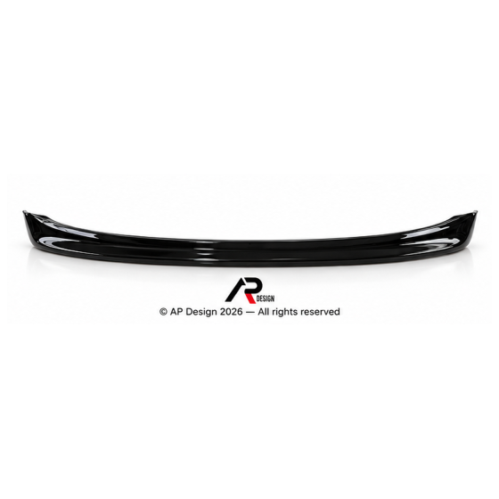 BMW E46 M Sport CSL Style Front Lip Spoiler – Gloss Black