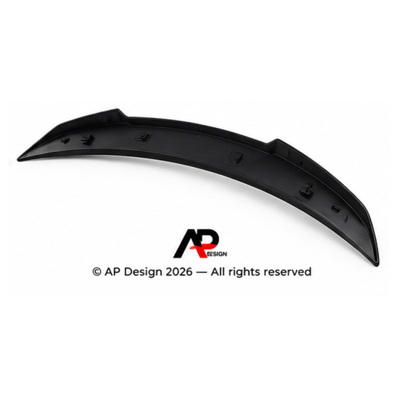 BMW E90 Sedan M4 Style Rear Trunk Spoiler – Gloss Black