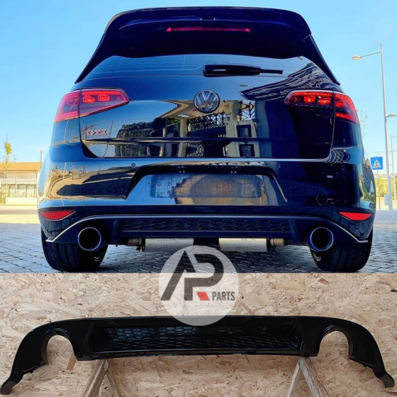 VW GOLF 7 Rear Diffuser GTI...