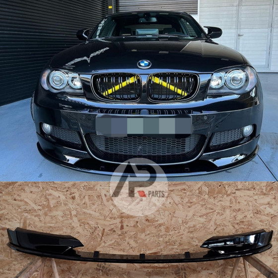 BMW E82 E88 Lip Mperformance Gloss black