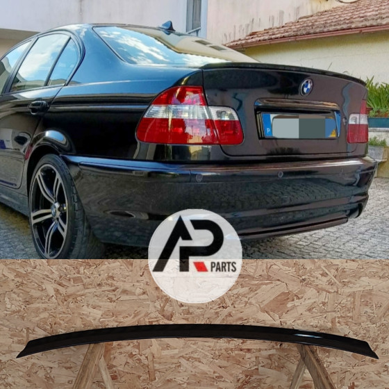 BMW E46 Sedan Rear spoiler Mperformance Gloss black