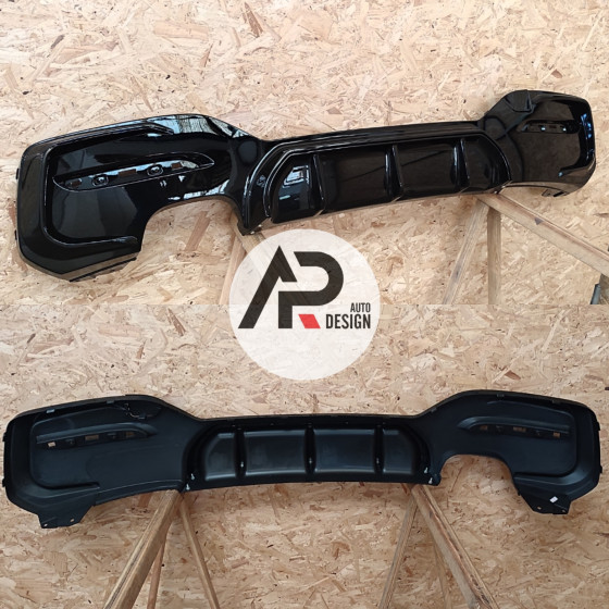 BMW F20 F21 LCI REAR Diffuser Mperformance gloss black