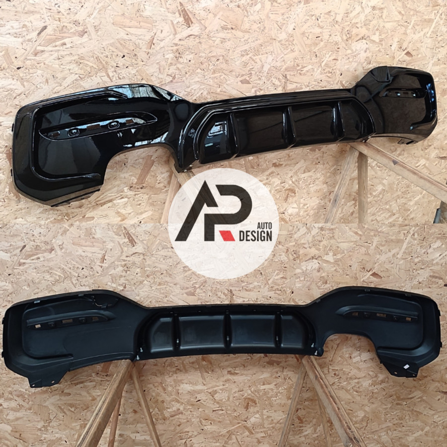 BMW F20 F21 LCI REAR Diffuser Mperformance gloss black