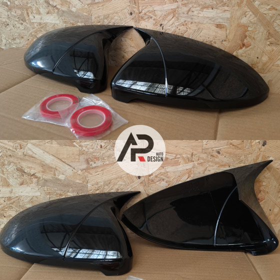VW Scirocco mk3 Mirror cover gloss black