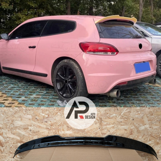 VW Scirocco mk3 Rear Spoiler Gloss black