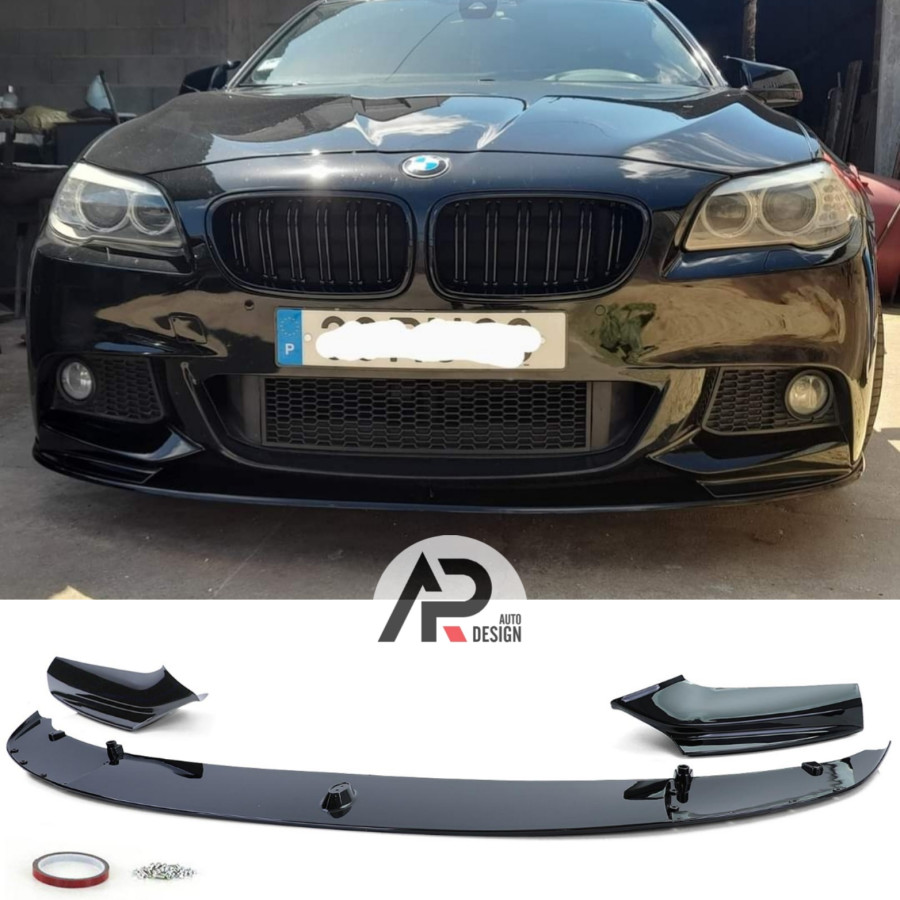 BMW F10 F11 Front Lip Mperformance gloss black