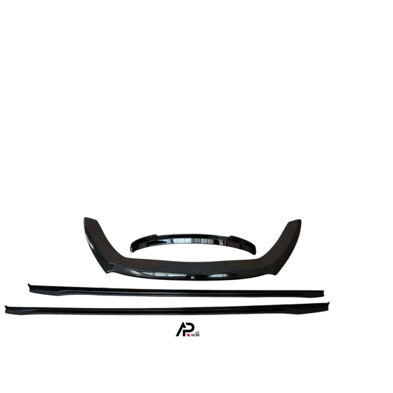 SEAT Leon 5F Cupra Aero Pack – Front Lip + Side Skirts + Rear Extension Gloss Black