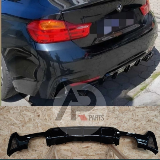 BMW F32 F33 F36 Rear Diffuser Mperformance v2