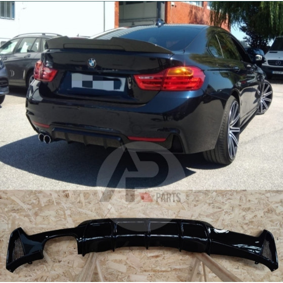 BMW F32 F33 F36 Rear Diffuser Mperformance v3
